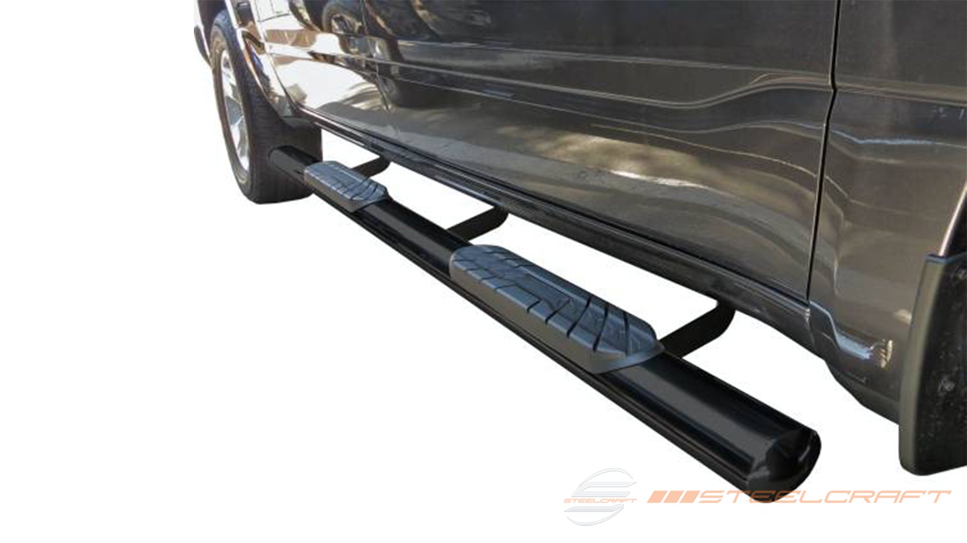 4" STRAIGHT SIDEBARS (NEW STEP PAD) | STEELCRAFT AUTOMOTIVE
