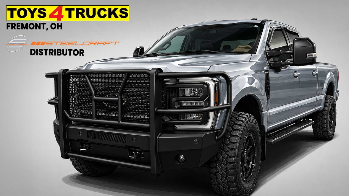 Authorized Steelcraft Installer in Fremont, Ohio | Toys 4 Trucks | Steelcraft HD Bumpers and Rear on 2023–2026 Ford F-350 Super Duty