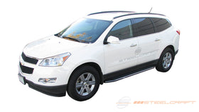 103800, Chevrolet, GMC, Saturn, Chevrolet Traverse, GMC Acadia, Saturn Outlook, 2008, 2009, 2010, 2011, 2012, 2013, 2014, 2015, 2016, 2017, 8, 9, 10, 11, 12, 13, 14, 15, 16, 17, All Traverse models, All Acadia models, All Outlook models, Light Duty, Running Boards, STX100 Running Boards