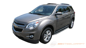 104000, Chevrolet, GMC, Chevrolet Equinox, GMC Terrain, 2010, 2011, 2012, 2013, 2014, 2015, 2016, 2017, 10, 11, 12, 13, 14, 15, 16, 17, All Equinox models, All Terrain models, Excluding Denali models, Light Duty, Running Boards, STX100 Running Boards
