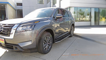 140970, Nissan, Nissan Pathfinder, 2022, 2023, 2024, 22, 23, 24, All Pathfinder models, Light Duty, Running Boards, STX100 Running Boards
