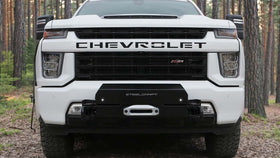 WINCH TRAY FOR 20-26 Chevrolet Silverado 2500/3500 & GMC Sierra 2500/3500 | Black| Model 1447W