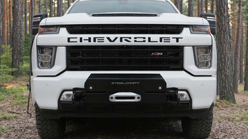 WINCH TRAY FOR 20-26 Chevrolet Silverado 2500/3500 & GMC Sierra 2500/3500 | Black| Model 1447W
