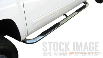 202387, Chevrolet, GMC, Chevrolet Silverado 1500, Chevrolet Silverado 2500 HD, Chevrolet Silverado 3500 HD, GMC Sierra 1500, GMC Sierra 2500 HD, GMC Sierra 3500 HD, 2019, 2020, 2021, 2022, 2023, 2024, 19, 20, 21, 22, 23, 24, Double cab, Light Duty, Sidebars, 3 Round Sidebars