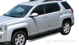 204000, Chevrolet, GMC, Chevrolet Equinox, GMC Terrain, 2010, 2011, 2012, 2013, 2014, 2015, 2016, 2017, 10, 11, 12, 13, 14, 15, 16, 17, All Equinox models, All Terrain models, Light Duty, Sidebars, 3 Round Sidebars