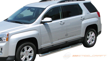 255040, Honda, Honda CR-V, 2002, 2003, 2004, 2005, 2006, 2, 3, 4, 5, 6, All CR-V models, Light Duty, Sidebars, 3 Round Sidebars