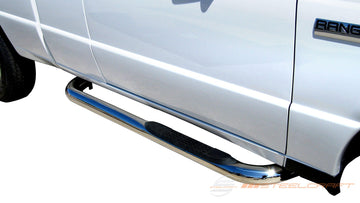 211500, Ford, Mazda, Ford Ranger, Mazda B2300, Mazda B2500, Mazda B3000, Mazda B4000, 1998, 1999, 2000, 2001, 2002, 2003, 2004, 2005, 2006, 2007, 2008, 2009, 2010, 2011, 98, 99, 0, 1, 2, 3, 4, 5, 6, 7, 8, 9, 10, 11, 2-door, Extended cab, SuperCab, All B2300 models, All B2500 models, Light Duty, Sidebars, 3" Round Sidebars