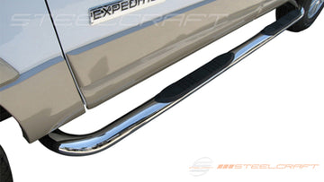 213107, Ford, Ford Expedition, 2007, 2008, 2009, 2010, 2011, 2012, 2013, 2014, 2015, 2016, 2017, 7, 8, 9, 10, 11, 12, 13, 14, 15, 16, 17, All Expedition models, Light Duty, Sidebars, 3 Round Sidebars