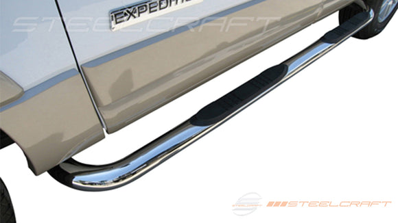 213107, Ford, Ford Expedition, 2007, 2008, 2009, 2010, 2011, 2012, 2013, 2014, 2015, 2016, 2017, 7, 8, 9, 10, 11, 12, 13, 14, 15, 16, 17, All Expedition models, Light Duty, Sidebars, 3 Round Sidebars
