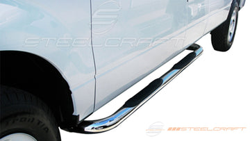 213700, Ford, Ford F-150, 2009, 2010, 2011, 2012, 2013, 2014, 9, 10, 11, 12, 13, 14, SuperCab, Light Duty, Sidebars, 3 Round Sidebars