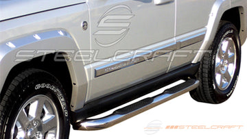 221600, Jeep, Jeep Commander, 2006, 2007, 2008, 2009, 2010, 6, 7, 8, 9, 10, 7-passenger, with rear A/C, Light Duty, Sidebars, 3 Round Sidebars