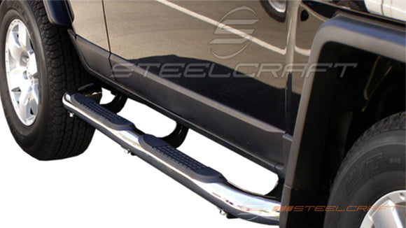 233000, Toyota, Toyota FJ Cruiser, 2007, 2008, 2009, 2010, 2011, 2012, 2013, 2014, 7, 8, 9, 10, 11, 12, 13, 14, All FJ Cruiser models, Light Duty, Sidebars, 3 Round Sidebars
