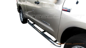233107, Toyota, Toyota Tundra, 2007, 2008, 2009, 2010, 2011, 2012, 2013, 2014, 2015, 2016, 2017, 2018, 2019, 2020, 2021, 7, 8, 9, 10, 11, 12, 13, 14, 15, 16, 17, 18, 19, 20, 21, Double cab, Light Duty, Sidebars, 3 Round Sidebars