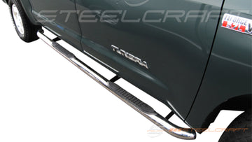 233120, Toyota, Toyota Tundra, 2007, 2008, 2009, 2010, 2011, 2012, 2013, 2014, 2015, 2016, 2017, 2018, 2019, 2020, 2021, 7, 8, 9, 10, 11, 12, 13, 14, 15, 16, 17, 18, 19, 20, 21, CrewMax, Light Duty, Sidebars, 3 Round Sidebars