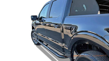 240700, Nissan, Nissan Titan, Nissan Titan XD, 2004, 2005, 2006, 2007, 2008, 2009, 2010, 2011, 2012, 2013, 2014, 2015, 2016, 2017, 4, 5, 6, 7, 8, 9, 10, 11, 12, 13, 14, 15, 16, 17, Crew cab, Light Duty, Sidebars, 3 Round Sidebars