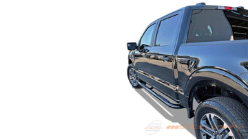240970, Nissan, Nissan Pathfinder, 2022, 2023, 2024, 2025, 22, 23, 24, 25, All Pathfinder models, Light Duty, Sidebars, 3 Round Sidebars
