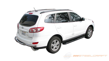 270300, Hyundai, Hyundai Santa Fe, 2007, 2008, 2009, 2010, 2011, 2012, 7, 8, 9, 10, 11, 12, All Santa Fe models, Light Duty, Sidebars, 3 Round Sidebars