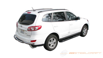270300, Hyundai, Hyundai Santa Fe, 2007, 2008, 2009, 2010, 2011, 2012, 7, 8, 9, 10, 11, 12, All Santa Fe models, Light Duty, Sidebars, 3 Round Sidebars