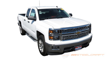 300-02110, Chevrolet, GMC, 1500, 1500 Classic, 1500 LD, 2500, 2500 HD, 2500 HD Classic, 3500 Classic, 3500 HD, GMC Sierra 1500, GMC Sierra 1500 Classic, GMC Sierra 1500 Limited, GMC Sierra 2500 HD, GMC Sierra 2500 HD Classic, GMC Sierra 3500 Classic, GMC Sierra 3500 HD, 2007, 2008, 2009, 2010, 2011, 2012, 2013, 2014, 2015, 2016, 2017, 2018, 2019, 7, 8, 9, 10, 11, 12, 13, 14, 15, 16, 17, 18, 19, Crew cab, Double cab, Extended cab, Regular cab, Light Duty, Running Boards, STX300 Running Boards