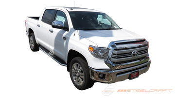 300-33120, Toyota, Toyota Tundra, 2007, 2008, 2009, 2010, 2011, 2012, 2013, 2014, 2015, 2016, 2017, 2018, 2019, 2020, 2021, 7, 8, 9, 10, 11, 12, 13, 14, 15, 16, 17, 18, 19, 20, 21, CrewMax, Light Duty, Running Boards, STX300 Running Boards
