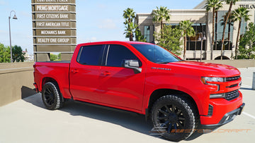 Steelcraft PowerGlide Retractable Boards | 2020-2023 Chevrolet Silverado/GMC Sierra 2500/3500HD Double Cab All Trim Levels | Black | Model 370280 - 0