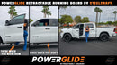 Ram 1500 Crew Cab 19-23 PowerGlide Retractable Running Board, Retractable Running Board, Ram, Powersteps, PowerGlide, Power Steps, heavy-duty extruded aluminum, PowerGlide Retractable Boards, Rocker Panel Mounting, Crew Cab, Dodge, RAM 1500