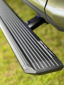 Steelcraft PowerGlide Retractable Boards | 2022-2024 Toyota Tundra Crew Max All Trim Levels | Black | Model 373430-2