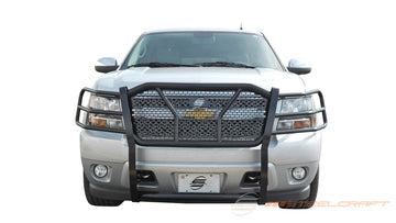 50-0290, Chevrolet, GMC, Chevrolet Tahoe, GMC Suburban, 2007, 2008, 2009, 2010, 2011, 2012, 2013, 2014, 7, 8, 9, 10, 11, 12, 13, 14, All 1500 models, Heavy Duty, HD Grille Guards