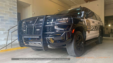 Steelcraft HD Grille Guards | 2021-2026 Chevrolet Tahoe / Chevrolet Suburban  Excl. High Country trim | Black| Model 50-0405C - 0