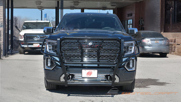 Steelcraft HD Grille Guards | 2019-2021 GMC Sierra 1500, 2022 Sierra 1500 Limited  Exclude 2019 Limited aka classic, Includes Diesel | Black| Model 50-0438C