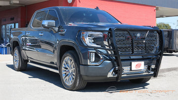 Steelcraft HD Grille Guards | 2019-2021 GMC Sierra 1500, 2022 Sierra 1500 Limited  Exclude 2019 Limited aka classic, Includes Diesel | Black| Model 50-0438C - 0