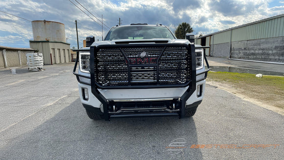Steelcraft HD Grille Guards | 2020-2026 GMC Sierra 2500/3500  Includes Denali | Black| Model 50-0465C