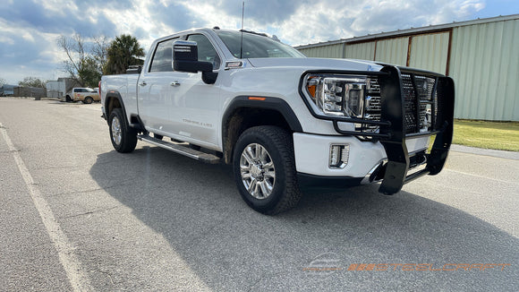 Steelcraft HD Grille Guards | 2020-2026 GMC Sierra 2500/3500  Includes Denali | Black| Model 50-0465C