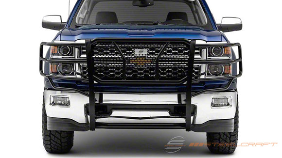 50-0480, Chevrolet, Chevrolet Silverado 1500, Chevrolet Silverado 1500 LD, 2014, 2015, 2016, 2017, 2018, 2019, 14, 15, 16, 17, 18, 19, All Silverado 1500 LD models, All Silverado 1500 models, Heavy Duty, HD Grille Guards
