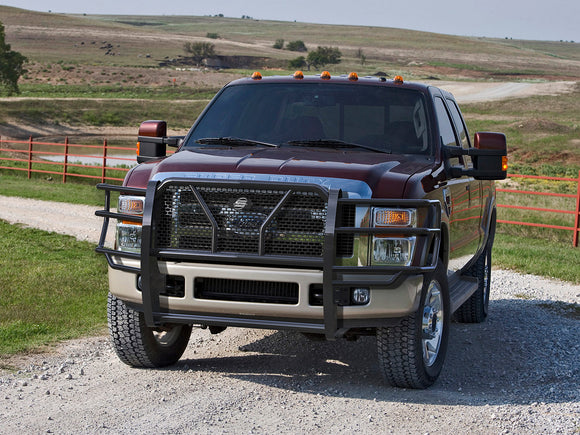 Steelcraft HD Grille Guards | 2008-2010 Ford F250/350/450/550 Super Duty   | Black| Model 50-1320