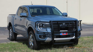 side view Steelcraft HD Grille Guard for 2023-2026 Ford Ranger - it fits All Ranger models - Part number 50-1345C