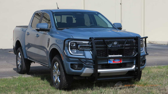 side view Steelcraft HD Grille Guard for 2023-2026 Ford Ranger - it fits All Ranger models - Part number 50-1345C