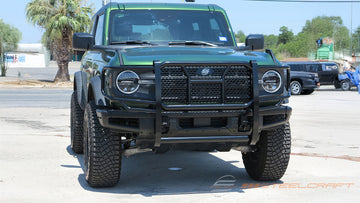 Steelcraft HD Grille Guards | 2021-2026 Ford Bronco Full Size   | Black| Model 50-1350C - 0