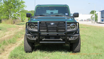 Steelcraft HD Grille Guards | 2021-2026 Ford Bronco Full Size   | Black| Model 50-1350C