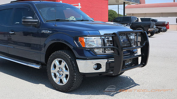 Steelcraft HD Grille Guards | 2009-2014 Ford F150  (Incl. Eco Boost) | Black| Model 50-1360