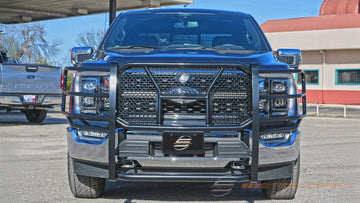 Steelcraft HD Grille Guards | 2015-2026 Ford F150  (Incl. Eco Boost) Supports Front Camera | Black| Model 50-1420C