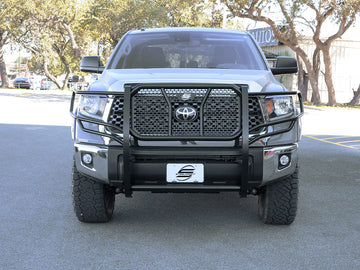 Steelcraft HD Grille Guards | 2007-2021 Toyota Tundra  Adaptive Cruise Control Window. Excl. 2019 TRD Pro with TSS | Black| Model 50-3380C