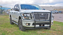 Steelcraft HD Grille Guards | 2017-2024 Nissan Titan  Supports Front Camera | Black| Model 50-4140C-2