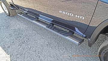 500-02290, Chevrolet, GMC, Chevrolet Silverado 1500, Chevrolet Silverado 2500 HD, Chevrolet Silverado 3500 HD, GMC Sierra 1500, GMC Sierra 2500 HD, GMC Sierra 3500 HD, 2019, 2020, 2021, 2022, 2023, 2024, 2025, 19, 20, 21, 22, 23, 24, 25, Crew cab, Light Duty, Running Boards, STX500 Running Boards