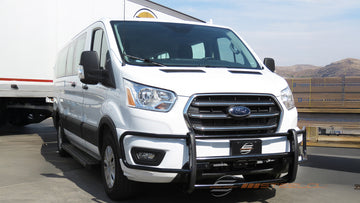 Steelcraft Front Runner Guard | 2015-2019 Ford Transit (Full Size) | Black | Model 51700