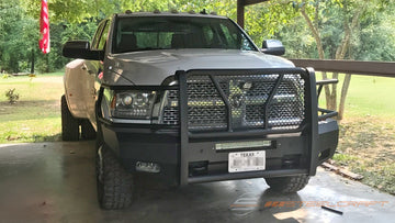 Steelcraft Elevation Front Bumper | 2010-2018 Dodge RAM 2500/3500 | Fine Textured Black | Model 60-12260