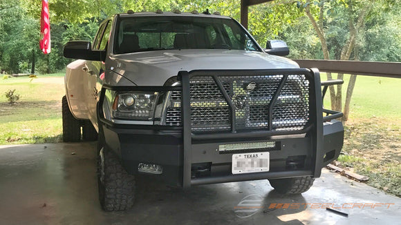 Steelcraft Elevation Front Bumper | 2010-2018 Dodge RAM 2500/3500 | Fine Textured Black | Model 60-12260