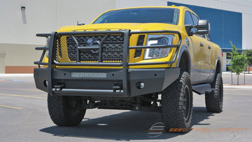 60-14080C, Nissan, Nissan Titan XD, 2016, 2017, 2018, 2019, 2020, 2021, 2022, 2023, 2024, 16, 17, 18, 19, 20, 21, 22, 23, 24, All Titan XD models, Heavy Duty, Elevation Replacements, Front