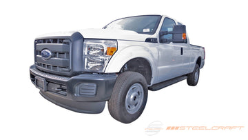 600-12470, Ford, Ford F-250, Ford F-250 Super Duty, Ford F-350 Super Duty, Ford F-450 Super Duty, 1999, 2000, 2001, 2002, 2003, 2004, 2005, 2006, 2007, 2008, 2009, 2010, 2011, 2012, 2013, 2014, 2015, 2016, 99, 0, 1, 2, 3, 4, 5, 6, 7, 8, 9, 10, 11, 12, 13, 14, 15, 16, Crew cab, Regular cab, With approx. 6' 5" bed, Light Duty, Running Boards, STX600 Utility Boards