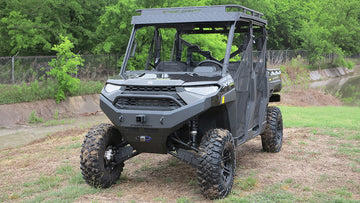 Steelcraft UTV Front Bumper Replacement | 2018-2024 Polaris Ranger    | Fine Textured Black| Model 70-3020 - 0